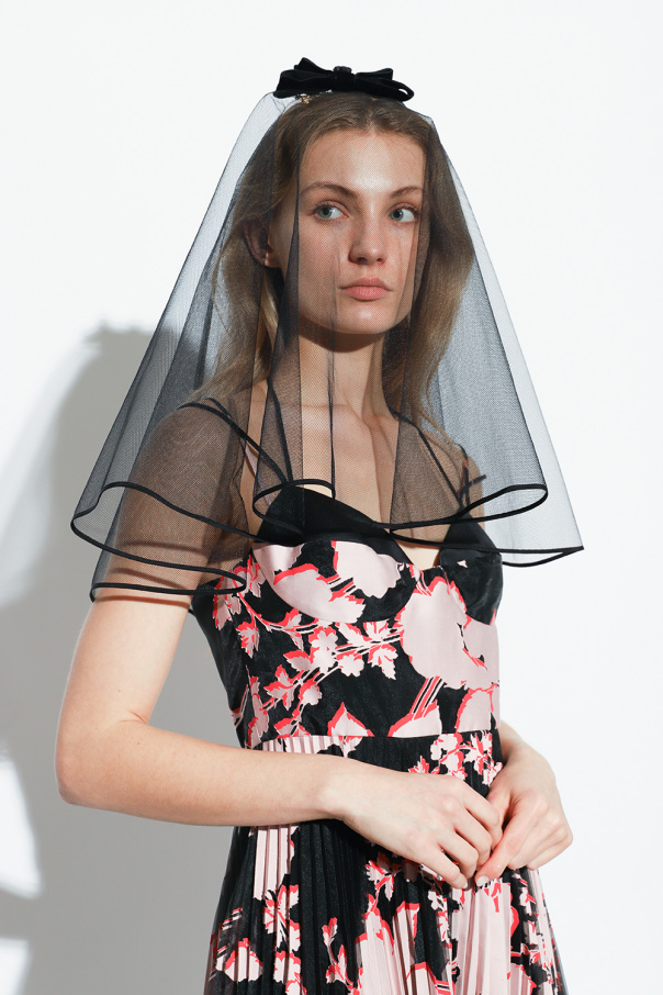 Erdem Hair clip with veil Women's Accessories Vitkac